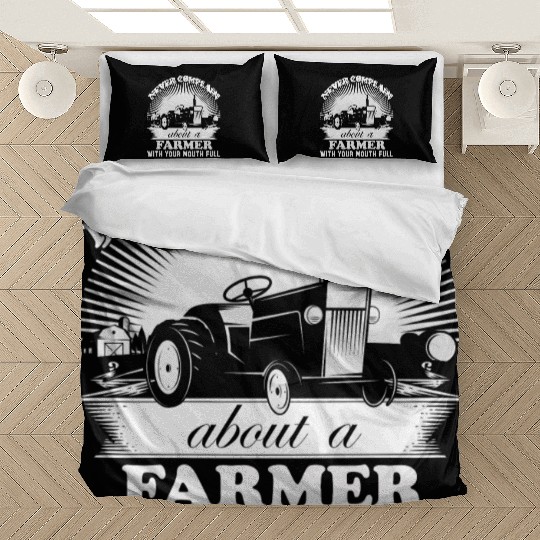 Farmer piglet farmer farmers union no farmers n Bedding Sets