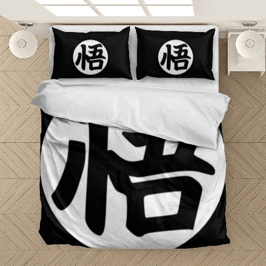 Goku Kanji Mug Bedding Sets