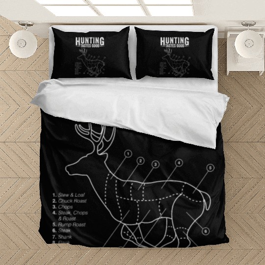 Hunting - Deer hunting tastes good Bedding Sets
