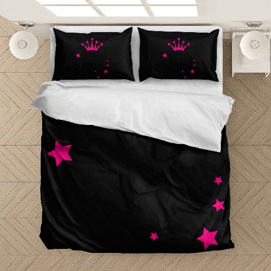 Prinzess Crown with Stars Bedding Sets