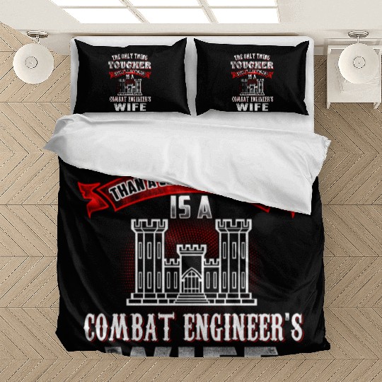 combat engineer, us army combat engineer, army com Bedding Sets