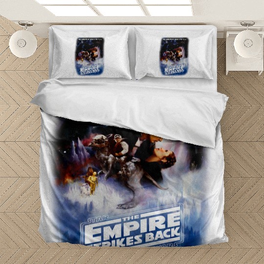 Oversized Star Wars The Empire Strikes Back Vintage Bedding Sets Darth Vader Movie Poster Bedding Sets