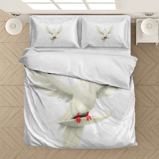 The Dove of Peace Bedding Sets