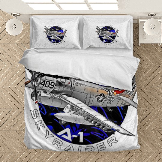 Douglas A-1 Skyraider Attack Aircraft Bedding Sets