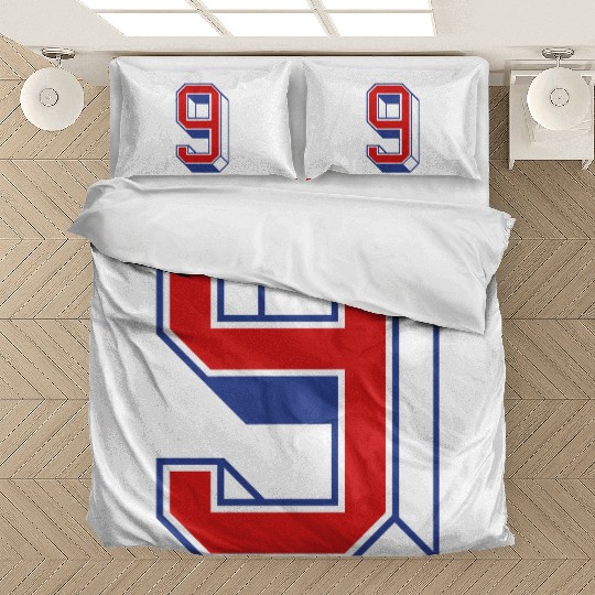 Vintage Jersey number 9 Bedding Sets