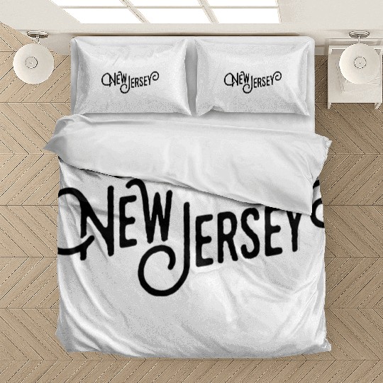 New Jersey Script Bedding Sets