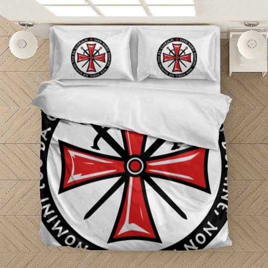 Cross Knights Templar Bedding Sets