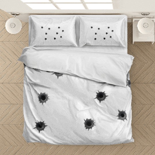 Luke Cage Bullet Holes Bedding Sets