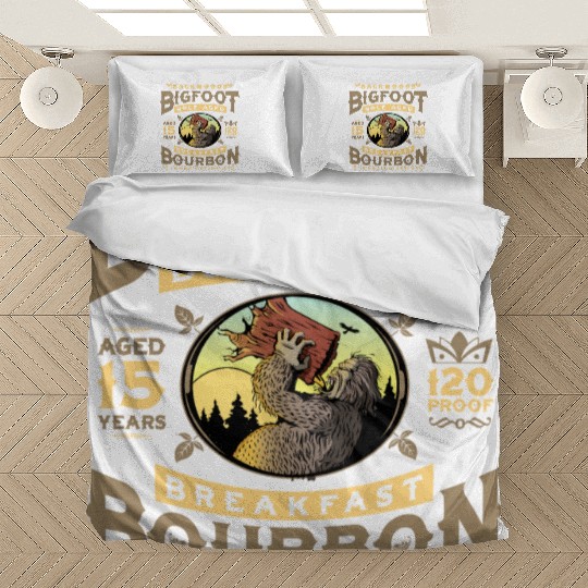 Backwoods Bigfoot Bole-Aged Breakfast Bourbon Bedding Sets