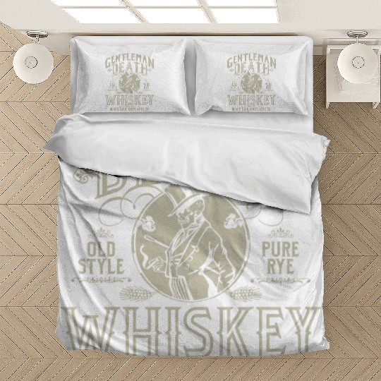 Gentleman Death Whiskey Bedding Sets