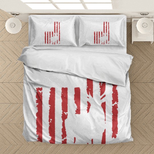 Deer Hunting Flag Bedding Sets