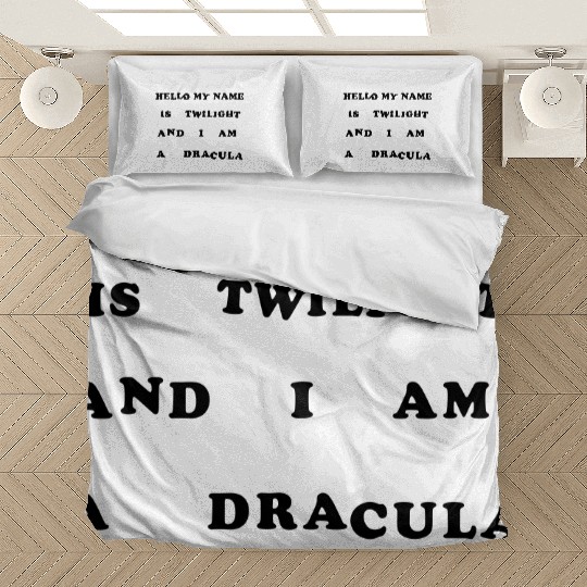 Hello My Name Is Twilight Bedding Sets