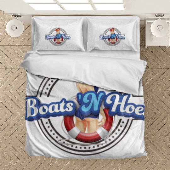 BOATS 'N HOES STEP BROTHERS SEXY LOGO Bedding Sets
