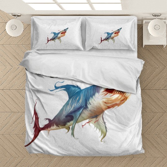 Colorful Shark Bedding Sets