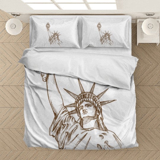 statue of liberty Bedding Sets