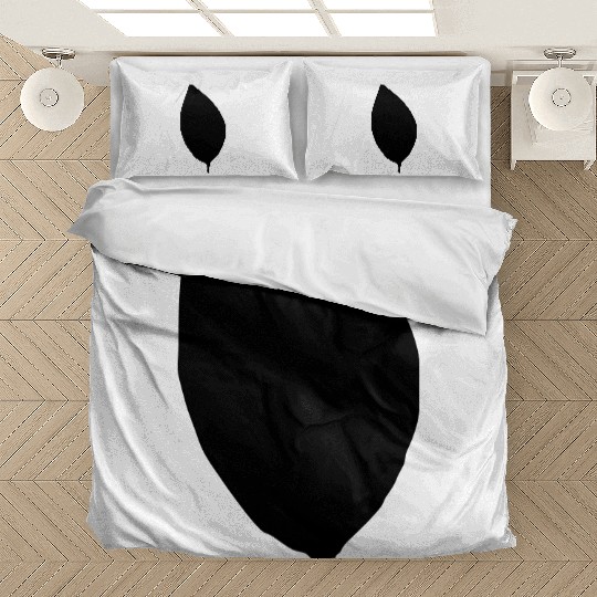 apple tree leaf silhouette Bedding Sets