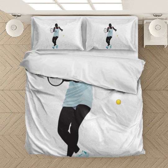 tennis player Bedding Sets