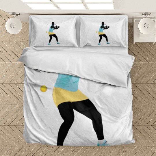 tennis player Bedding Sets