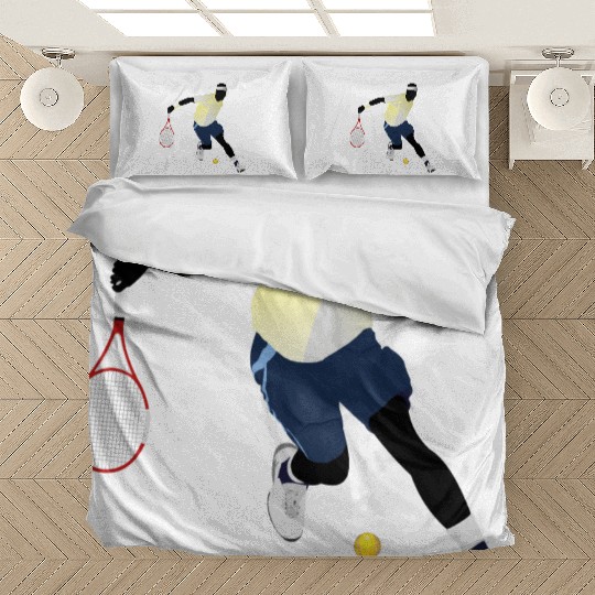 tennis player Bedding Sets