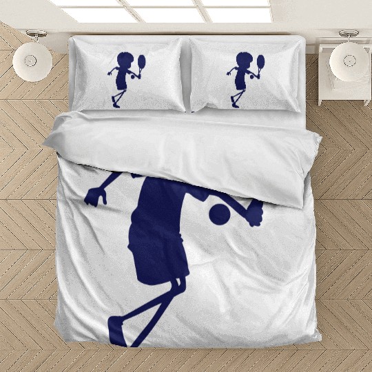 tennis player Bedding Sets