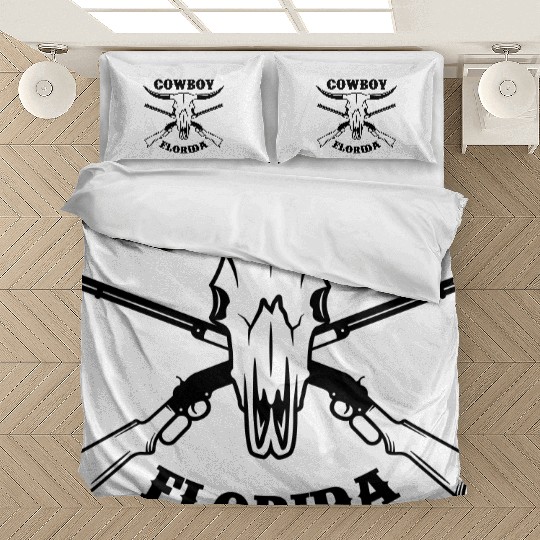 buffalo skull Bedding Sets