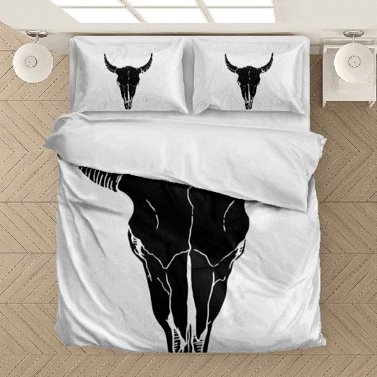 buffalo skull Bedding Sets