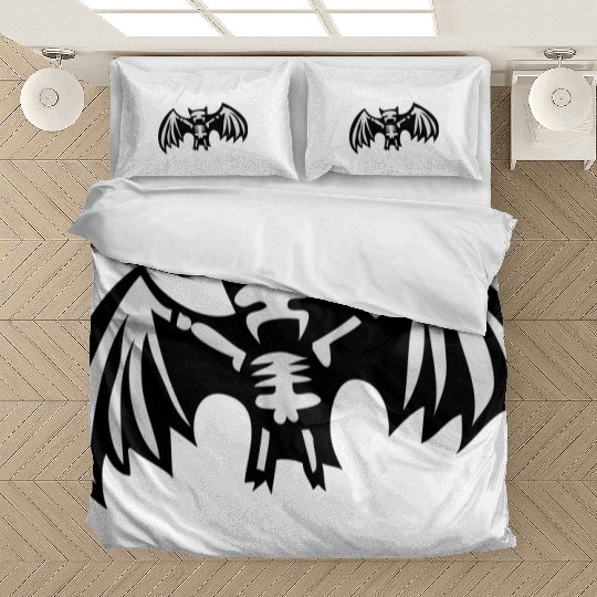 bat skeleton Bedding Sets
