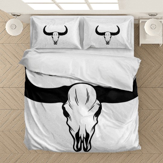 buffalo skull Bedding Sets