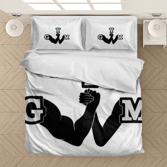 gym logo Bedding Sets