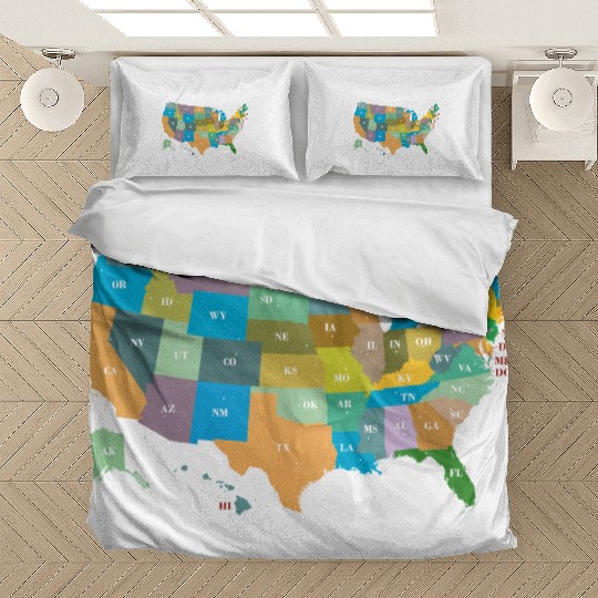 US States Bedding Sets