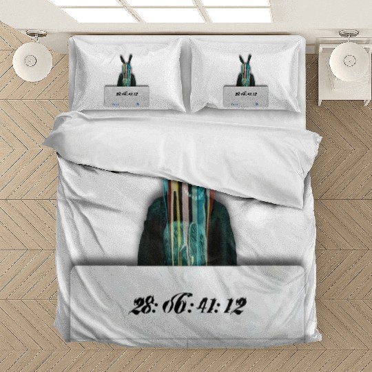 DONNIE DARKO COUNT DOWN TIME ALERT WITH BUNNY MAN Bedding Sets