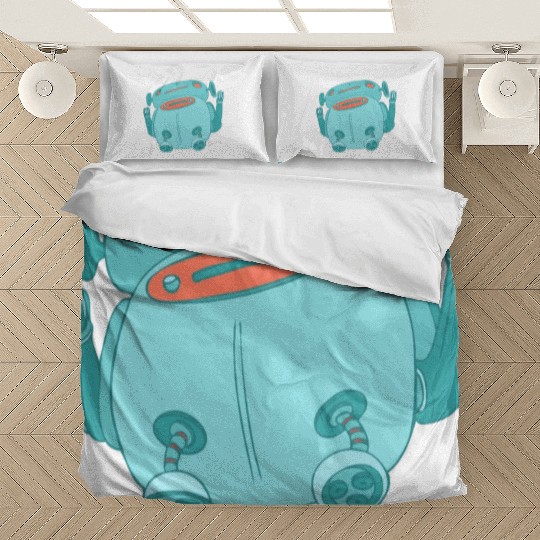 59 robot 63 png vectorstock 4842445 Bedding Sets