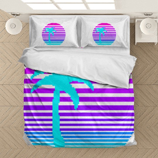 Aesthetic Sun & Palm Bedding Sets