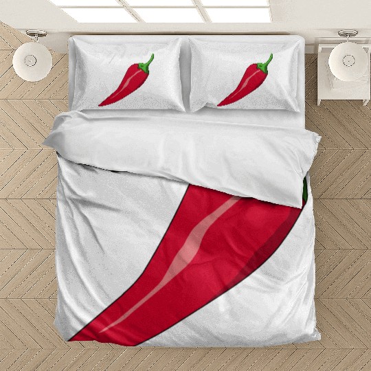 paprika chilli chili pepper citrus veggie gemuese Bedding Sets