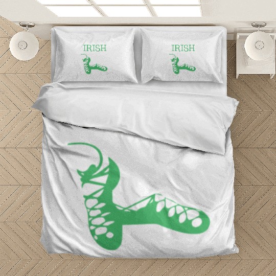 Irish Dancer Shamrock Dancing Bedding Sets