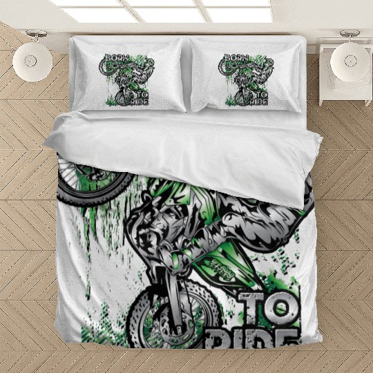 Supercross Born To Ride Bedding Sets