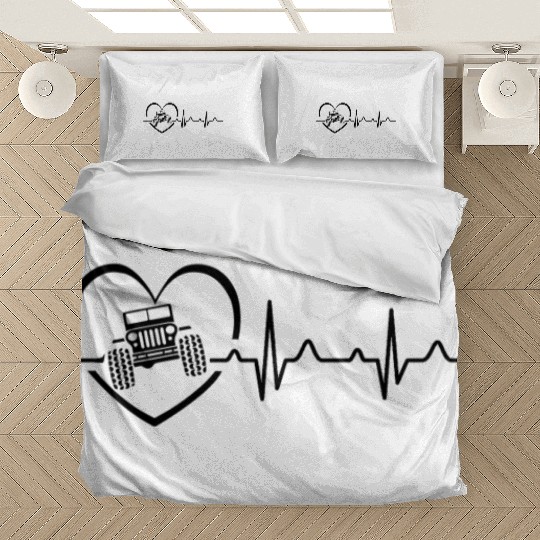 Jeep Heartbeat Bedding Sets