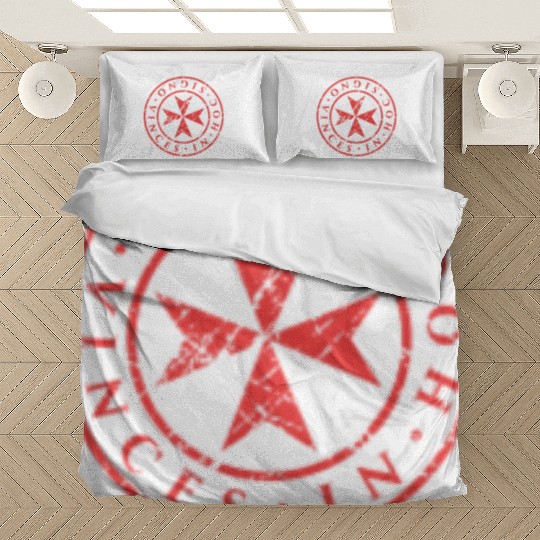 Knights Templar Maltese Cross Bedding Sets