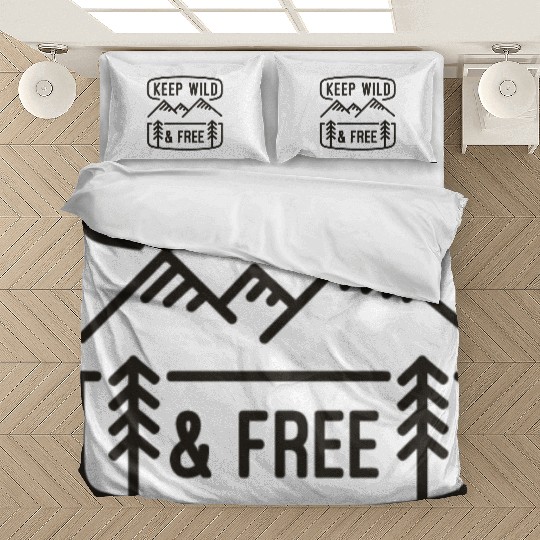 Keep Wild Free Bedding Sets