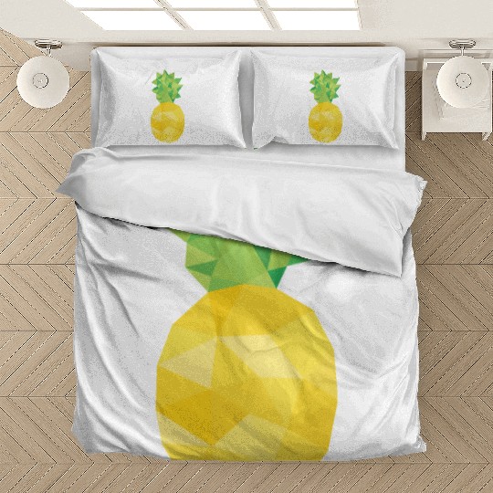 pineapple, pine apple, triangle, food Bedding Sets