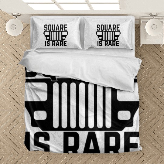 Square is Rare Jeep Bedding Sets