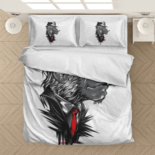 Gangster Monkey, Mafia Monkey, Monkey Business Bedding Sets