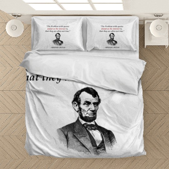 Funny Abraham Lincoln History Teacher Bedding Sets Source