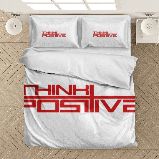 Cross Think Positive Think Cool Stay positive Opti Bedding Sets