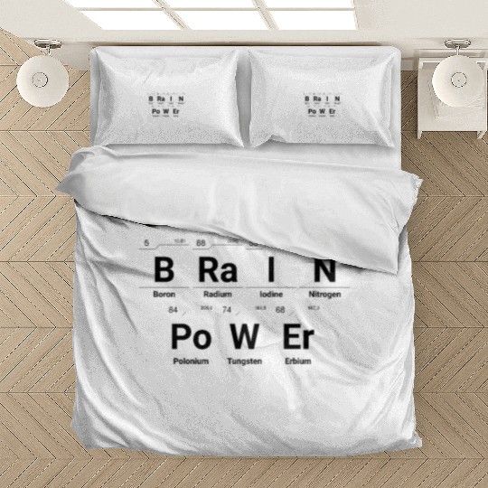 Brain Power Atom Chemistry Bedding Sets