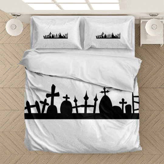 Graveyard Cemetery Bedding Sets