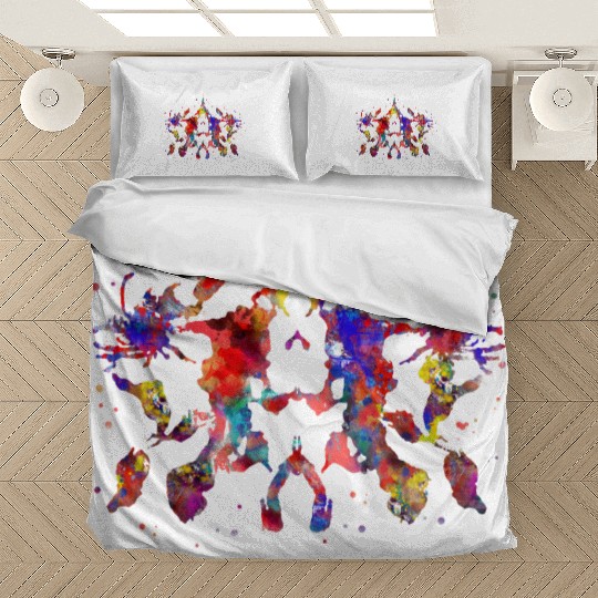 Rorschach, Rorschach inkblot test, card 10 Bedding Sets