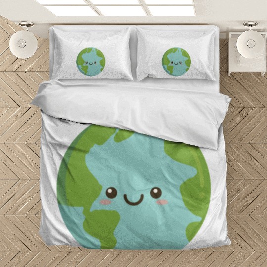 Dont Be Trashy Earth, Fun Save The Planet Bedding Sets