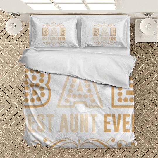 BAE - Best Aunt Ever Sister Niece Nephew Gift Bedding Sets