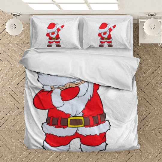 Dabbing Santa Bedding Sets Santa Claus Christmas Dab